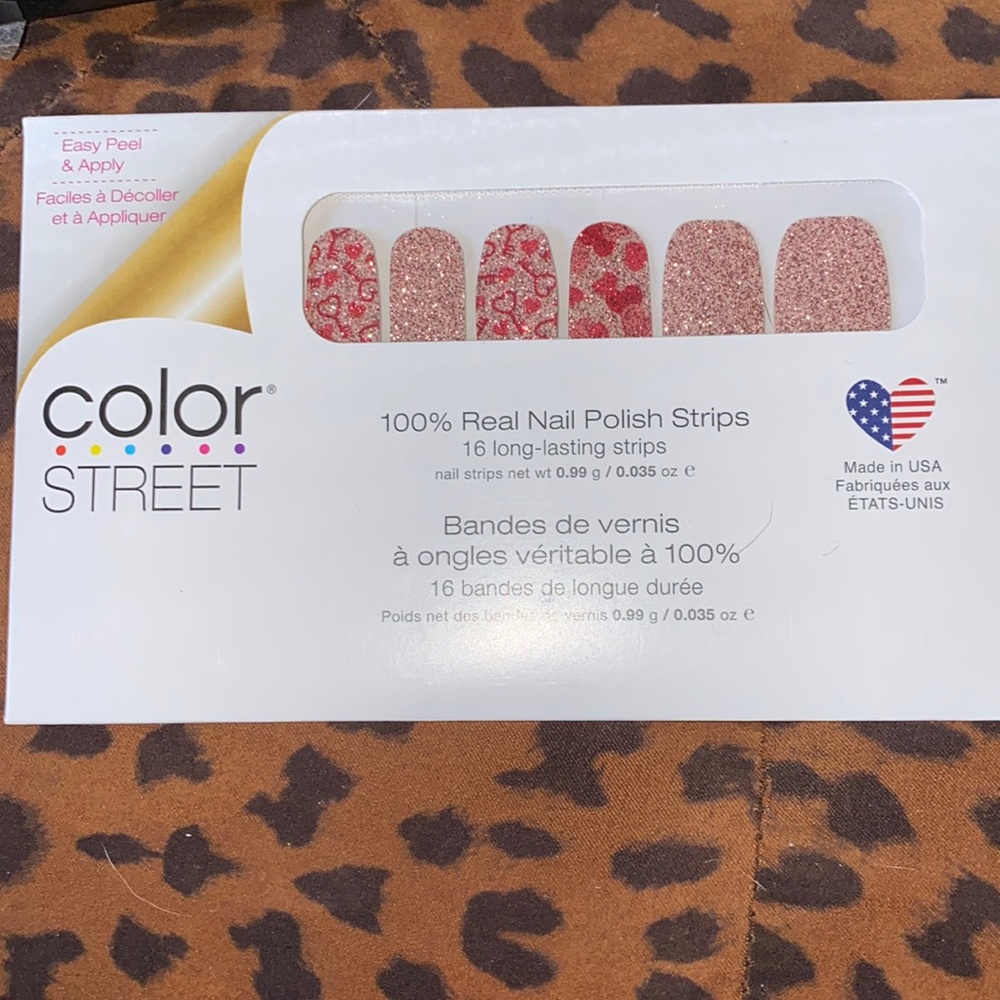 Colorstreet glitter design  nail  strips